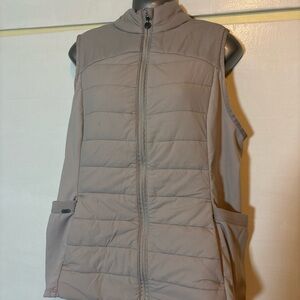 Healing Hands Women's Gray Puffer Vest